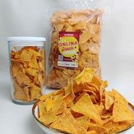 Tortilla — ONLINA Tortilla Chips with Spicy Balado or Roasted-Corn Flavor - Corn Tortilla Chips