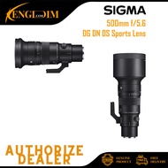 Sigma 500mm f/5.6 DG DN OS Sports Lens