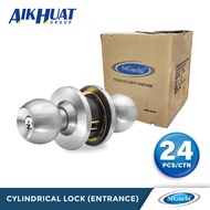 (24pcs) St Guchi Cylindrical Door Knob Lock Set Tombol Pintu Bilik Rumah Backset SGCD-4300