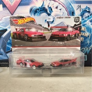 Hotwheels Nissan Skyline Silhouette & LB-ER34 Super Silhouette Skyline