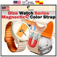 Dizo Watch Strap Colors Loop Magnetic Silicone Strap, Tali Jam Magnetik Dizo Smart Watch,Pro/ Watch 