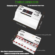เครื่องตัดกระเบื้อง 45 องศา แท่นตัดองศา The cutting pad with wheels guide makes the angle 45 degrees