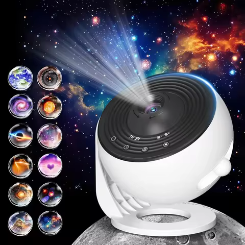 Galaxy Projector, 13 in 1 Star Projector Galaxy Light, Ceiling Night Light Milky Way Mood Lighting w