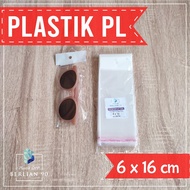 Plastic Display 6x16 cm Thick Hole Opp Plastic 40 Mic