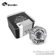 Bykski B-FMpa-HC-V2 Premium Hexagonal Transparent Acrylic Flowmeter Water Flow Meter
