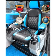 Excavator car seat cover Komatsu Beko/ Beko heavy equipment seat cover Komatsu excavator car seat co