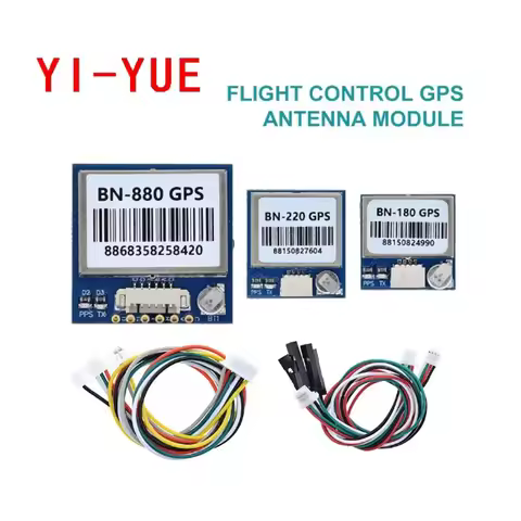 BN220 BN180 BN-880 3.0V-5.0V TTL level GNSS Module GPS For GLONASS Dual GPS Module Antenna Built in 