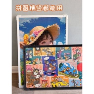 C. Puzzle Frame 70 x 50cm Picture Frame 1,000 Pieces Photo Frame 500 Pieces Frame Hanging Wall Large