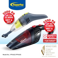 PowerPac Handheld Vacuum Cleaner Cordless Wet &amp; Dry (PPV602/PPV605)