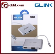 GLINK  GL-010 LIGHTNING DIGITAL AV ADAPTER  HDMI + VGA   (ADP-CB322)