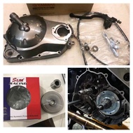 RACING CLUTCH CASE SETLC135 4SPEED MODIFY CONVERT HAND CLUTCH MODIFY FOR LC 4S V1 V2 V3 V4 V5 V6 TAN