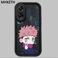 MHKETH Case For OPPO A98 5G F23 5G A1 5G Cute Cartoon Q Silicone Phone