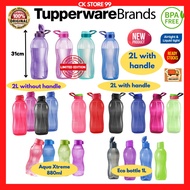 Tupperware Giant Eco Bottle 1L 1.5L 2L with or without handle Botol Air Water Bottle Air tight BPA free