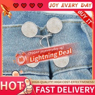 [Fast Delivery]Waist Tightening Magic Adjustable Waistband Buckle for Jeans, No-Sew Button 7P5A WKTP