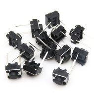 100PCS Tactile Push Button Switch 6X6X 4.3/5/6/7MM 2PIN Micro Switch 6*6* 4.3mm 5mm 6mm 7mm Power sw