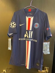 絕版 deadstock Paris Saint Germain PSG 19/20 home kit Mbappé Mbappe size L 巴黎 聖日耳門 球衣
