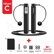 jump skipping rope soft handle counter tali skiping speeds 021 - 1601 c hitam