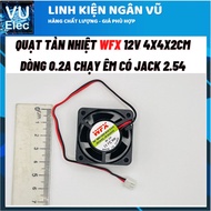 WFX 12V 0.1-0.2A 4x4CM Radiator Fan