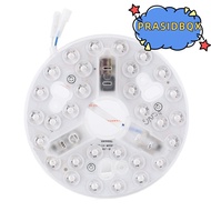 PRASIDBQX LED Retrofit Light Kit, 15 Watts Dimmable Ceiling Fan LED Light, 5.3 Inch 95 to 265V 3 Col