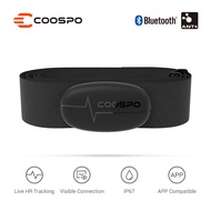 Coospo H6 Heart Rate Monitor Cycling Chest Strap ANT+ Bluetooth IP67 Heart Rate Sensor Compatible GARMIN Bryton XOSS IGPsport heart rate monitor chest heart rate monitor strap