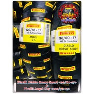 PIRELLI (90/80-17 & 120/70-17) Diablo Rosso Sport & Angel City