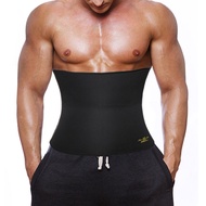 Mens Abdomen Reducer Waist Trainer Corset Sauna Body Shaper Fitness Sweat Trimmer Belt Waist Trainer Belly Slimming Shapewear