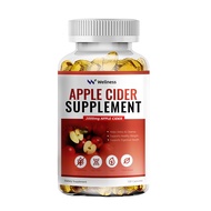 Wellness Apple Cider Vinegar-1000mg 120PCS น้ำส้มสายชูหมักจาก Apple ระบบภูมิคุ้ม ควบคุมความอยากอาหาร