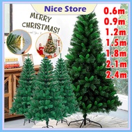 NICE Christmas Tree 2FT-8FT Festive Party Christmas Decorations for Home Green Pine X-Mas Tree
