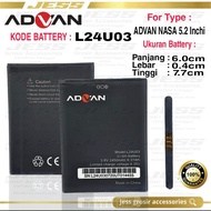 Baterai Batre ADVAN Nasa 5202 5.2 Inchi Kode Battery L24U03 Vandroid Double IC