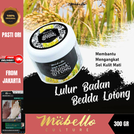 GRATIS ONGKIR  !!! lulur hitam original makassar bedda lotong Mabello Lulur Hitam 300GR / Bedda lotong Original Bpom HaLal mui / bedak lulur  beda lotong / lulur pemutih badan permanen viral tiktok / beda lotong lulur mabello / bedak lotong mabello