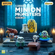 [Genuine] 52TOYS Monsters Minions Series Blind Box Funny Toy Figurine Gift Boy