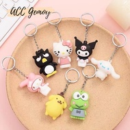 GANTUNGAN ACC GEMOY Cute Keychain S4nri0 Hell0 K1tty Cinn4moroII Mel0dy Kur0mi Gemoy Keychain