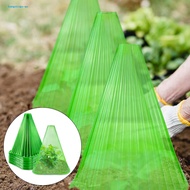 ba Reusable Plant Cover Plant Cloche Cover 10 Pcs Plant Cloches Transparent Garden Cover for Protection from Birds Slugs Frost Reusable Nursery Windbreak for Greenhouse