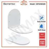 SORENTO PP Material Soft Close Toilet Bowl Seat Cover Water Closet SRTSCBD320 (SUITABLE FOR SORENTO 