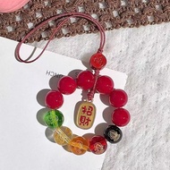 Mr. Recommended Fortune Five-Way God of Fortune Keychain Mobile Phone Chain 2025 Gift Mobile Phone S