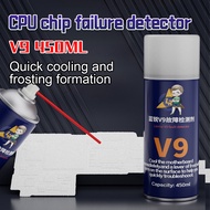 [450ML]LANRUI V9 cairan deteksi konslet botol aerosol mendeteksi kesalahan komponen elektronik