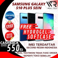 SEIN Samsung Galaxy S10 Plus S10+ 8/128GB 8/512GB Second Resmi