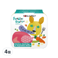 TOMA-PRO 優格 全齡犬 吃貨拼盤 主食餐盒  烤嫩雞+蛋  100g  4個