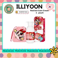 ❤️[ILLIYOON] POWERPUFF GIRLS Red Itch Care Cream 330ml +pouch ❤️