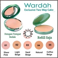 Wardah Exclusive Two Way Cake (TWC) No 01, 02, 03, 04