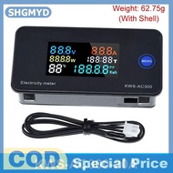 SHGMYD KWS-AC300 kỹ thuật số vôn kế AC 50-300V điện áp 45-65Hz năng lượng điện Meter LED AC wattmete