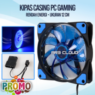Fan casing PC/CPU 12cm Gaming LED BLUE