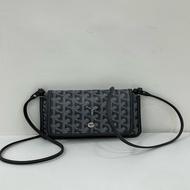GOYARD 黑花 WOC信封包手拿包斜背包 21年編碼