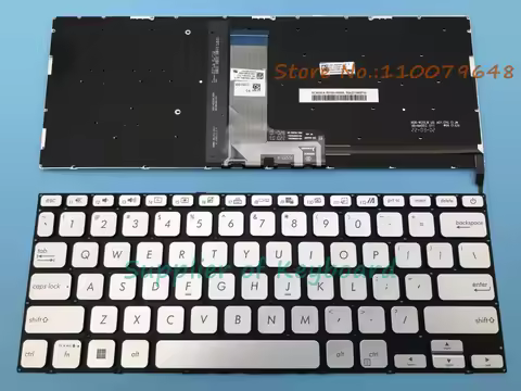 NEW Spanish/English/UK Keyboard For ASUS Vivobook A409FL A409JB A409FA A409UB A409MA X415 X415J X451