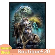 Cotton Cross Stitch Animal Series Cross-Stitch Stamped Sets for Adults Beginners [boutique520.sg]