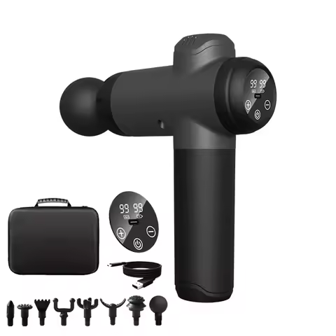 6/99 Speeds Massage Gun Deep Tissue, Back Massager Gun for Athletes Muscle Massage Gun for Body with