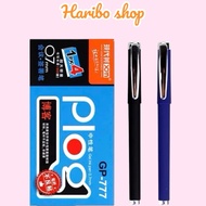 COMBO 12 Pcs Liquid Gel Ballpoint Pens, Box of 0.7MM Nib Liquid Gel Ballpoint Pens GP-777
