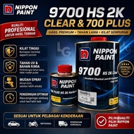 Nippon 9700 Plus 2.1 2K High Solid Clear With Hardener-1set
