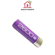 18650 Lithium 3.7V Rechargeable Battery 2600 / 3000 MAH for Portable devices Clip Fan