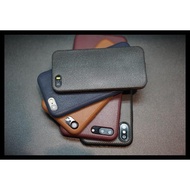 Jelly Slim Leather Case For Iphone 5 5s 6 6s 6s Plus X 7 7 Plus 8 8 Plus - Black, Iphone 5 5s Se